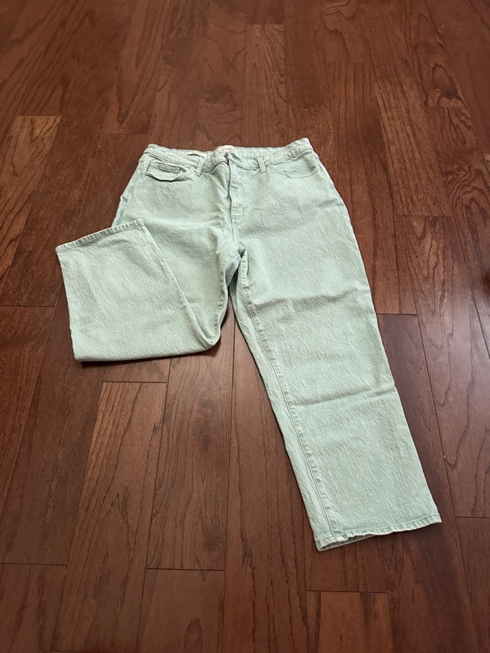 Universal Thread Mint Green Straight Jeans